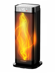 Обогреватель для дома, тепловентилятор напольный с пультом 2000 Вт TITAVIN TI-PFH001